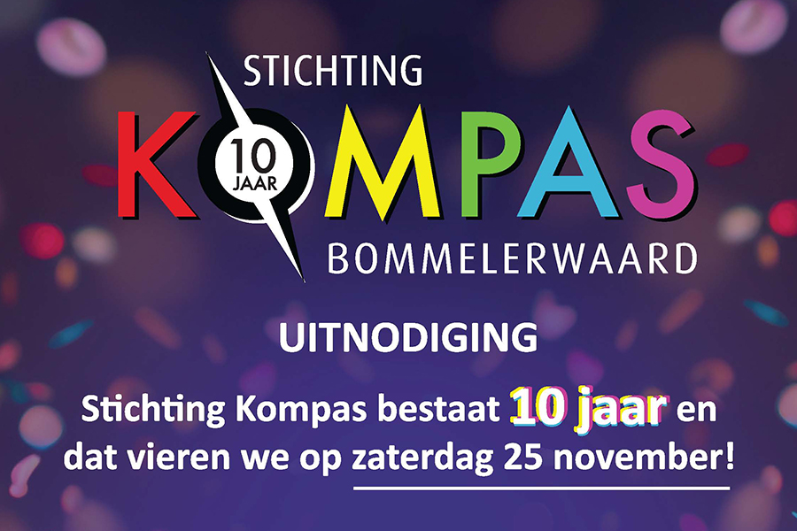 Stichting Kompas bestaat 10 jaar Open Huis Bommelerwaard